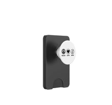 Carica l'immagine nel visualizzatore di Gallery, Pace Amore E Cani Semplice Estetica PopSockets PopWallet per MagSafe