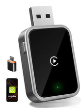 Carica l'immagine nel visualizzatore di Gallery, Adattatore CarPlay Wireless 2026, USB/Type-C, Connessione Rapida, iOS 12+