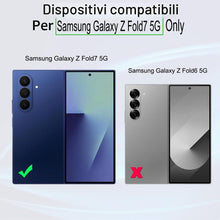 Carica l'immagine nel visualizzatore di Gallery, Ibywind Vetro Temperato per Samsung Galaxy Z Fold7 5G,2 Pezzi Durezza 9H PellicolaProtettiva con Protezione Fotocamera,F