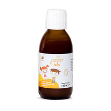 Carica l'immagine nel visualizzatore di Gallery, Omega 3 Bambini OMEGOR Kids Liquido 3+ Anni (140ml) - Estratto da Alga Marina - Gusto di Miele e Arancia con Vitamine C 