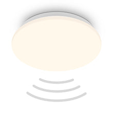 Carica l'immagine nel visualizzatore di Gallery, BRILONER - Lampada da soffitto a LED con sensore di movimento, luce bianca calda, sensore crepuscolare, lampada a LED, l