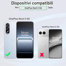 Carica l'immagine nel visualizzatore di Gallery, Ibywind Vetro Temperato per OnePlus Nord 5 5G,2 Pezzi Durezza 9H PellicolaProtettiva con Protezione Fotocamera,Facile da