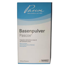 Carica l'immagine nel visualizzatore di Gallery, NAMED Basenpulver Pascoe Polvere | Integratore Calcio Magnesio Zinco e Sodio | Per Equilibrio Acido-Base e Metabolismo E