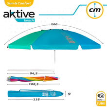 Carica l'immagine nel visualizzatore di Gallery, Aktive 62218 - Ombrellone