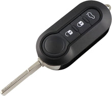 Carica l'immagine nel visualizzatore di Gallery, SALPIE Custodia Chiave Auto 3 Tasti Compatibile con Fiat Panda, Punto, Grande Punto, 500, Bravo, Stilo e Lancia Y – Cove