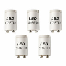 Carica l'immagine nel visualizzatore di Gallery, Finto Starter LED Retrofit – SOLO per Tubi LED (NO Neon) – Compatibile con Reattore Magnetico – 5 Pezzi - 240V 1A - Prom
