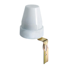 Carica l'immagine nel visualizzatore di Gallery, Electraline 58060 Interruttore Crepuscolare per Uso Esterno IP44, Confezione da 1, Bianco