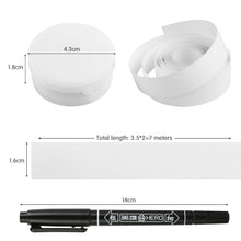 Carica l'immagine nel visualizzatore di Gallery, LEMESO Etichette Adesive Personalizzate Termoadesive per Asilo con Penna 7 m x 1,6 cm Scuola per Vestiti Tessuto Ferro da Stirare