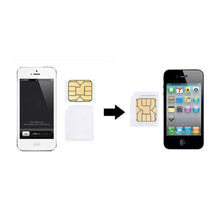 Carica l'immagine nel visualizzatore di Gallery, ADATTATORE NANO SIM 4 IN 1 (Nano SIM to Micro SIM Card+ Micro SIM to Standard Card + Nano SIM to Standard Card) + GRAFFE