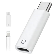 Carica l'immagine nel visualizzatore di Gallery, Adattatore Apple Pencil 1 a USB-C,Adattatore Ricarica USB-C,Accoppiamento Bluetooth Ricarica Compatibile con Apple Penci