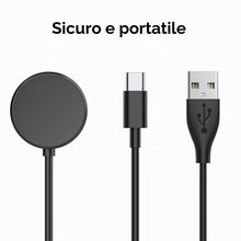 Carica l'immagine nel visualizzatore di Gallery, Simpeak 2-Pezzi Caricatore Compatibile con Samsung Galaxy Watch 9/8/ 7/6/5/4/3/FE/Ultra/Active 2/1,Caricabatterie Magnet