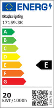 Carica l'immagine nel visualizzatore di Gallery, Oktaplex Cera luce da esterno a parete con sensore LED 19.5 W antracite