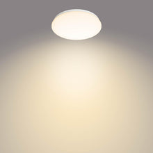 Carica l'immagine nel visualizzatore di Gallery, Philips LED Moire, Plafoniera Rotonda, Luce Bianca Calda, 6W, Bianco