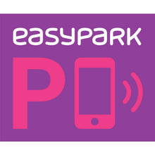 Carica l'immagine nel visualizzatore di Gallery, StampaGenerale® - 4 Adesivi EasyPark in PVC Compatti e Resistenti Perfetti per Chi Usa l’App di Parcheggio Facili da App