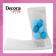 Carica l'immagine nel visualizzatore di Gallery, DecoraParty 100 Bustine Trasparenti Piccole per Confetti e Alimentari, Buste Sacchettini di Plastica per Alimenti in Cel