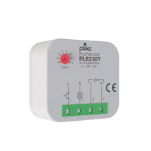 Carica l'immagine nel visualizzatore di Gallery, Plikc - Relè elettronico silenzioso bistabile 230Vac (Temporizzato - ELE230T)