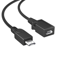 Carica l'immagine nel visualizzatore di Gallery, ANDTOBO [2 pezzi] Adattatore Micro USB OTG 2 in 1 con alimentazione per Fire Stick/Host Dispositivi ecc-Nero