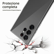 Carica l'immagine nel visualizzatore di Gallery, Captor Cover Trasparente per Samsung Galaxy S22 Ultra 5G, Custodia TPU in Silicone Flessibile Morbida e Sottile, Protezi