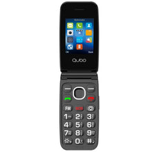 Carica l'immagine nel visualizzatore di Gallery, Qubo GSM Telefono Cellulare per Anziani,Flip Telefoni Cellulari Tasti Grandi,Volume alto,Funzione SOS,2.4",Contatti con 