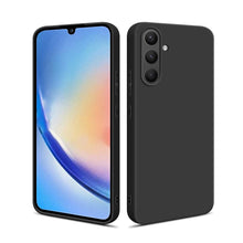 Carica l'immagine nel visualizzatore di Gallery, HSP Cover per Samsung Galaxy A34 5G, Custodia Silicone, Slim Case, Nera