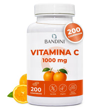 Carica l'immagine nel visualizzatore di Gallery, Bandini® Vitamina C 1.000mg 200 Compresse (+6 Mesi) | Sistema Immunitario