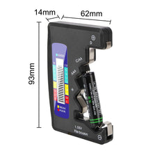 Carica l'immagine nel visualizzatore di Gallery, DollaTek 1.5V 9V Digital Battery AA AAA LR44 Tester Tester di capacità della batteria universale Batteria al litio Power