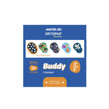 Carica l'immagine nel visualizzatore di Gallery, MASTER AID Ortopad Buddy Regular - Cerotti Colorati Oculari per Bambini - Cerotto Occlusore Occhio Bambini per il Tratta