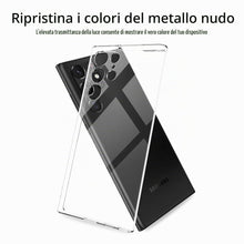 Carica l'immagine nel visualizzatore di Gallery, Captor Cover Trasparente per Samsung Galaxy S22 Ultra 5G, Custodia TPU in Silicone Flessibile Morbida e Sottile, Protezi