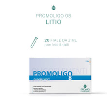 Carica l'immagine nel visualizzatore di Gallery, Promoligo 08 Litio – Oligoelemento – 20 Fiale da 2 ml