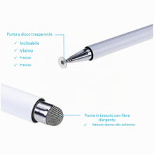 Carica l'immagine nel visualizzatore di Gallery, Pennino capacitivo per Samsung Galaxy Tab A11+/A9+/A8/A7/A7/A7 Lite, ad alta sensibilità e precisione, pennino capacitiv