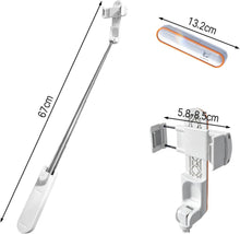 Carica l'immagine nel visualizzatore di Gallery, Kilby Mini Selfie Stick Estendibile, Selfie Stick Portatile Tascabile con Telecomando, Adatto per iPhone e Samsung, Bast
