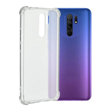 Carica l'immagine nel visualizzatore di Gallery, Cover Trasparente per Xiaomi Redmi 9, Custodia Resistente in TPU, Anti Urto con Angoli Rinforzati, Protezione Bordi e An