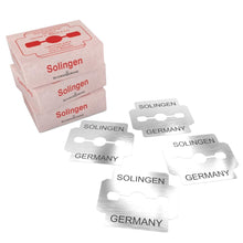 Carica l'immagine nel visualizzatore di Gallery, SCHWERTKRONE® Lame Credi per Pedicure 30 Pezzo [MADE IN GERMANY SOLINGEN] - Lame Affettatrici per la Rimozione dei Calli