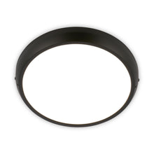 Carica l'immagine nel visualizzatore di Gallery, Briloner - Plafoniera LED IP44 Bianca Neutra Nero 27,5 cm