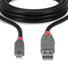 Carica l'immagine nel visualizzatore di Gallery, LINDY CABLE USB 2.0 TIPO A A MICRO-B, LINEA ANTHRA