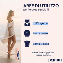 Carica l'immagine nel visualizzatore di Gallery, womn Polvere Intima Donna – Contro Sudore, Sfregamenti &amp; Odori 100 g