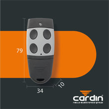 Carica l'immagine nel visualizzatore di Gallery, Cardin TXC449400 Telecomando Cancello 4 Canali 433 MHz Serie S449
