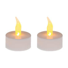 Carica l'immagine nel visualizzatore di Gallery, Idena 38204 - Candele da tè a LED, 6 pezzi, candele elettriche con luce tremolante, con telecomando, batterie incluse, d