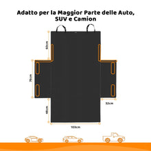 Carica l'immagine nel visualizzatore di Gallery, KYG Telo Auto per Cani Tessuto Oxford Impermeabile Antipolvere Tappetini per Bagagliaio Protezione Universale Posteriore