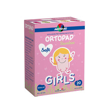 Carica l'immagine nel visualizzatore di Gallery, MASTER AID Ortopad Soft Girls Regular - Cerotti Colorati Oculari per Bambini - Cerotto Occlusore Occhio Bambini per il T