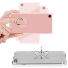 Carica l'immagine nel visualizzatore di Gallery, 4 pcs Trasparente Supporto per suoneria Cellulare, Rotazione di 360 Gradi Kickstand di Presa dell'anello di barretta Com