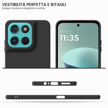 Carica l'immagine nel visualizzatore di Gallery, HSP Cover per Motorola Moto G57 / G57 Power, Custodia Silicone, Case, Nera