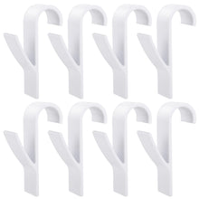 Carica l'immagine nel visualizzatore di Gallery, 8 Ganci Termoarredo Bagno, Gancio Accappatoio Doccia, Ganci Appendiabiti