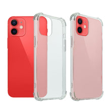 Carica l'immagine nel visualizzatore di Gallery, Cover Trasparente per iPhone 12 Mini, Custodia Resistente in TPU, Anti Urto con Angoli Rinforzati, Protezione Bordi e An