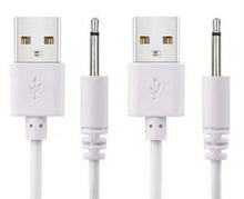 Carica l'immagine nel visualizzatore di Gallery, 2 Pezzi | Sostitutivo Cavo di Ricarica USB Caricabatterie CC 2,5mm | Ricarica Rapida | Per Massaggiatori e Altri Disposi