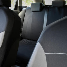 Carica l'immagine nel visualizzatore di Gallery, Set Fodere Auto Panchina Frazionabile 60/40 Nero Airbag ISOFIX