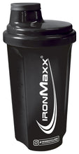 Carica l'immagine nel visualizzatore di Gallery, IronMaxx Eiweiß Shaker - 700 ml - Schwarz | Shaker Proteico con Tappo a Vite | Antigoccia | BPA/DEHP Free | Lavabile | S