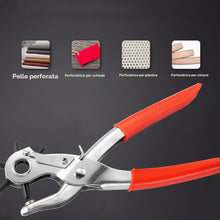 Carica l'immagine nel visualizzatore di Gallery, Pinza Fustellatrice, Fustellatrice Cintura, Pinza Buchi Cintura, Pinza Fustellatrice Fori, Pinza Fustellatrice per Cintu