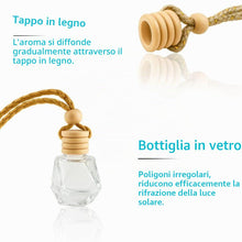 Carica l'immagine nel visualizzatore di Gallery, 30 Pcs Bottiglia Deodoranti per Auto Vuota,Deodorante per Ambienti Diffusore Bottiglia Ciondolo Olio Aromaterapia Retrov