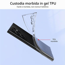 Carica l'immagine nel visualizzatore di Gallery, Captor Cover Trasparente per Samsung Galaxy S22 Ultra 5G, Custodia TPU in Silicone Flessibile Morbida e Sottile, Protezi